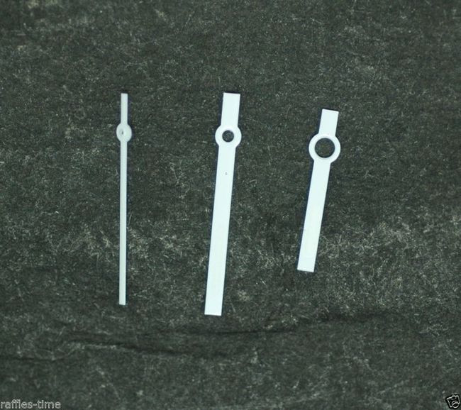 White Custom Watch Hands for ETA 2824 2836 movement Lume